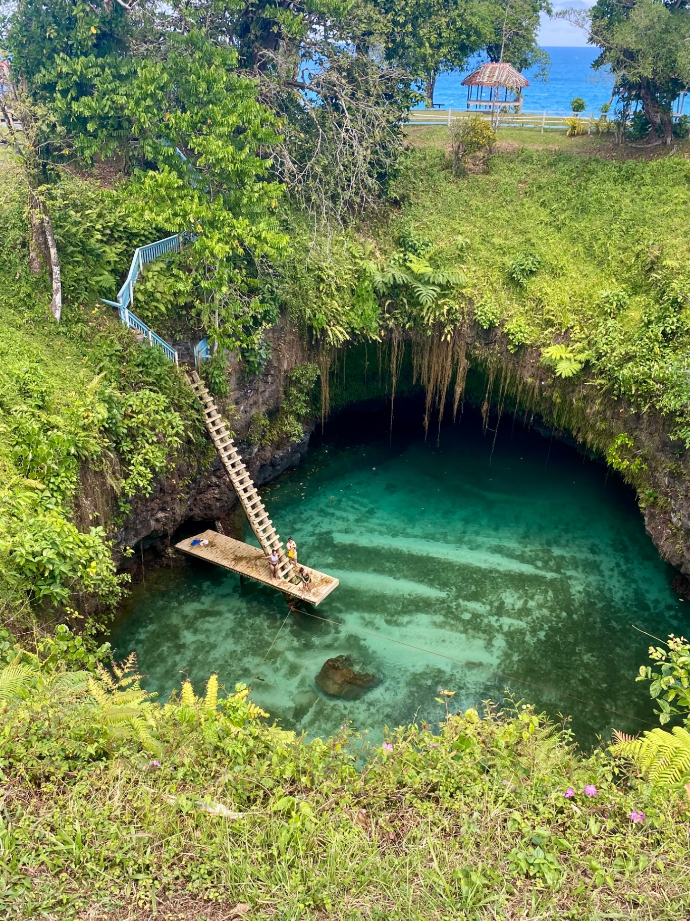 To-Sua Ocean Trench auf Samoa